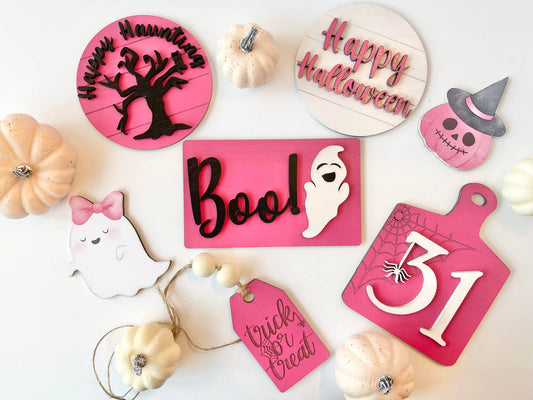 Halloween Mini Decor Signs