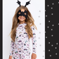 Kids Bamboo Pajamas -Ghouls Night out - Halloween - Coral