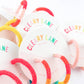 Beaded Hoop Earrings | Mint