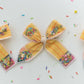 Mesh Shaker Hair Bow - Classroom Cutie