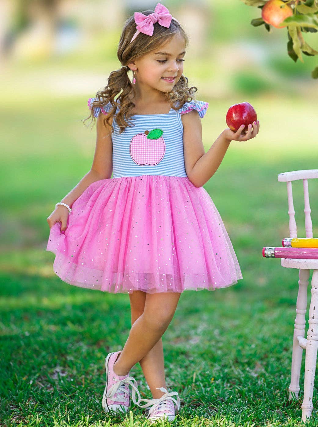 Apple tutu dress