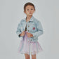 Patched Denim Jacket