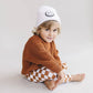 Smiley Baby & Kids' Beanie | White