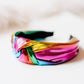Lamé Knot Headband