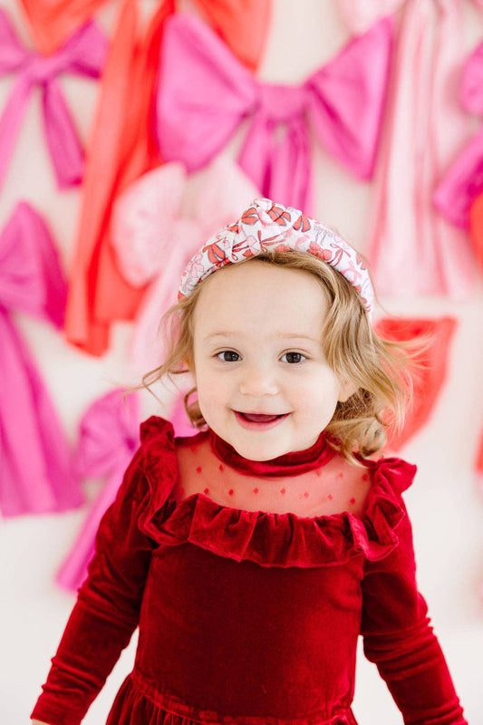 Valentine Knotted Headband