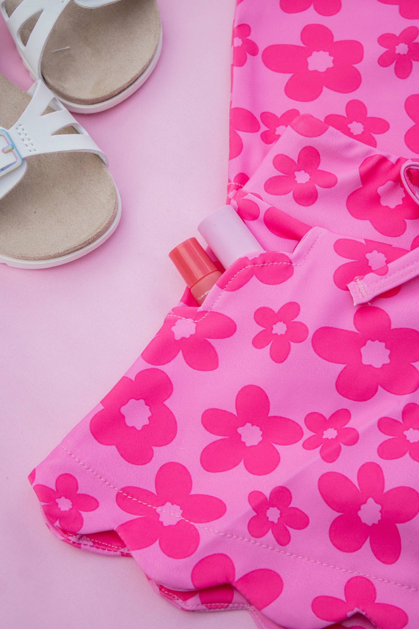 Scalloped Skirt Set- Pretty in Pink