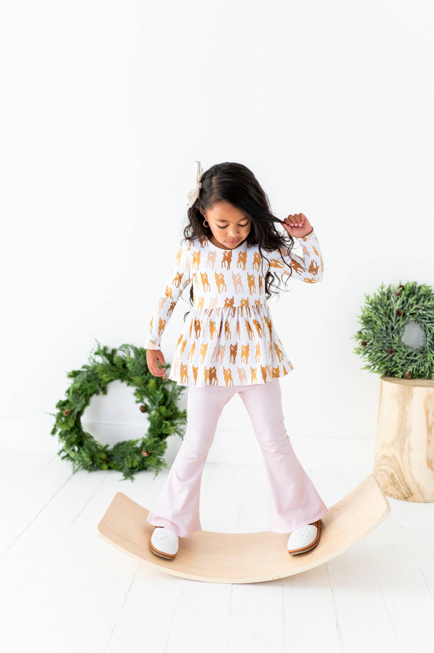 Pink Dottie | Flares