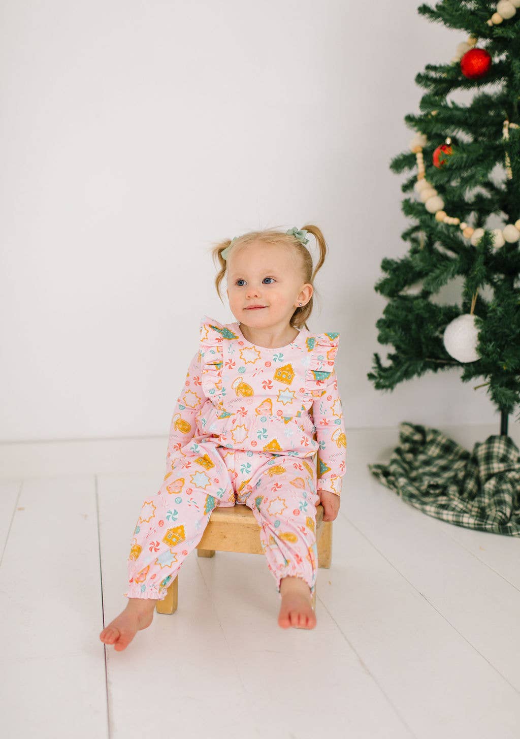 Christmas cookie rompers