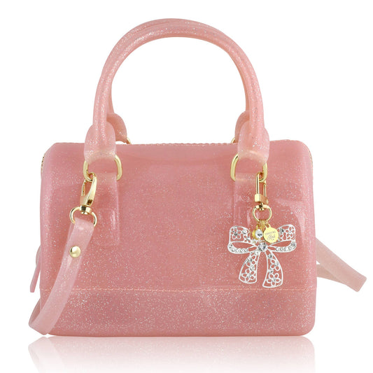 Ruby Lt Pink Sparkle Jelly Purse: Closer to Heaven Edition
