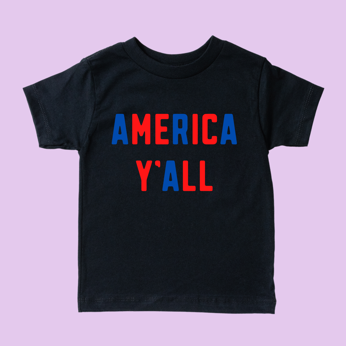 America Y'all Toddler and Youth 4th of July Shirt