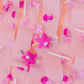 Hot Pink Star Sequin Pigtail Clips