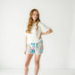 Plush Shorts-Groovy Smiles