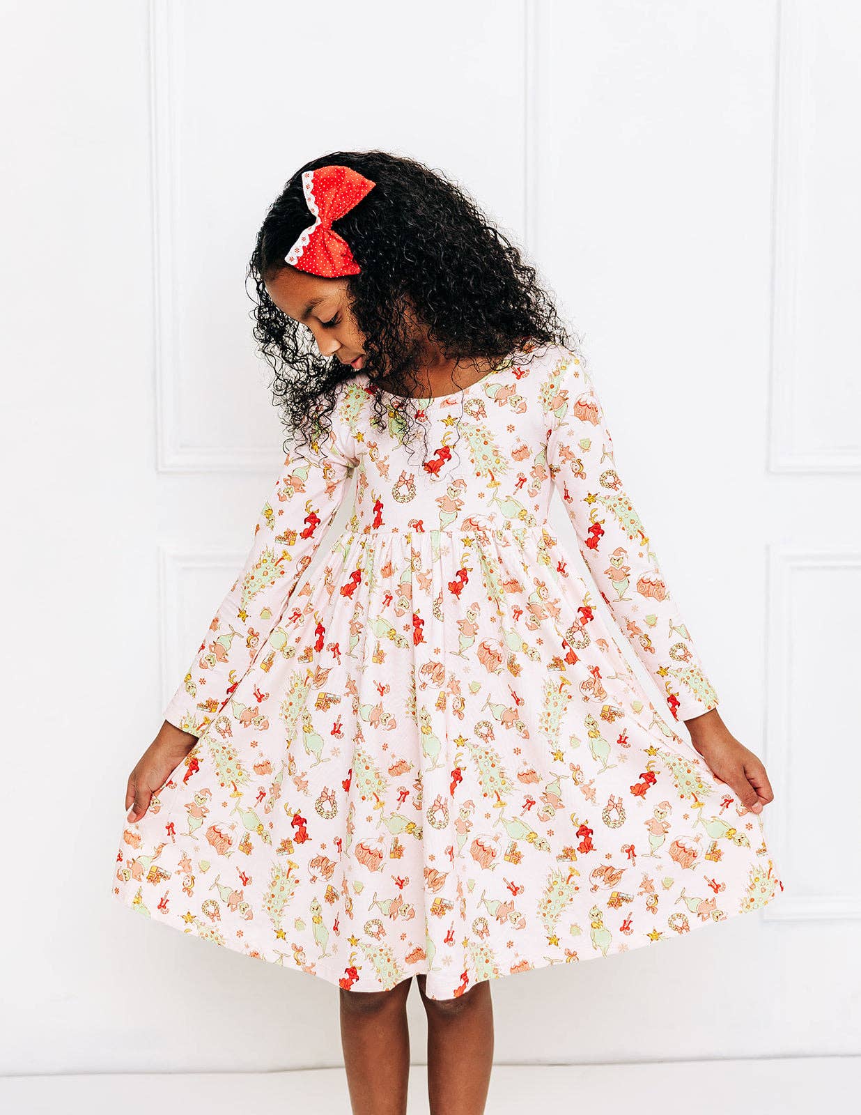 You’re a Mean One Bamboo Twirl Dress