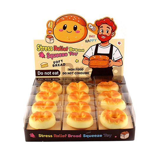 Bagel Loaf Squishy Toy