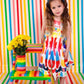 Glass Princess Headband - Rainbow