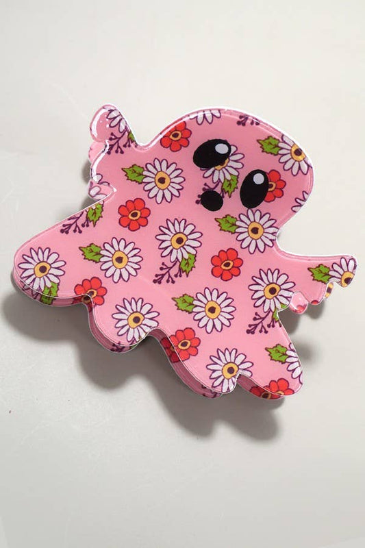 HALLOWEEN GHOST HAIR CLAW CLIP