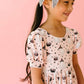 Puff Dress in Pink Cauldron Preorder
