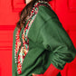BC Green Holiday Plaid Bow Sweatshirt PRE-ORDER (Est Ship 11/21)