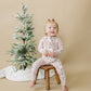 Candy Cane Lane Zippy Romper Christmas Pajamas Baby Girl PJs
