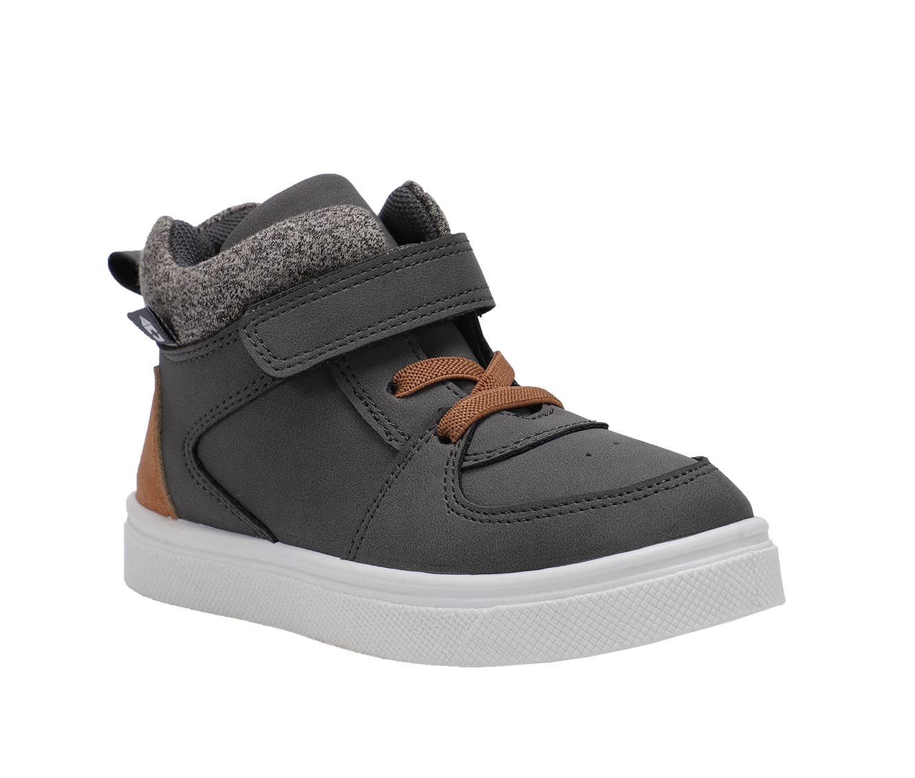 Jax Kids' Lifestyle Sneakers with PU & Knit Upper