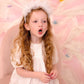 Organza Bunches Headband - Ivory