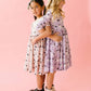 Puff Dress in Pink Cauldron Preorder