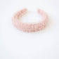 Ruffle Tulle Headband - Blushing Belle