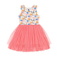 Kids + Baby Tulle Tutu Dress - Clementine Fruit Summer Dress