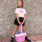 Halloween Basket - Vintage Magenta Halloween