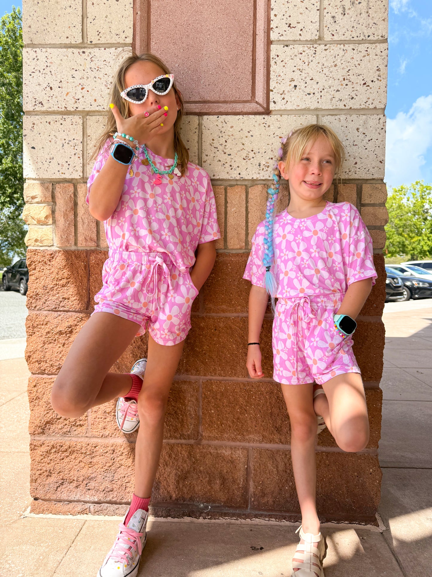 Peachy Petals- Daywear Sets