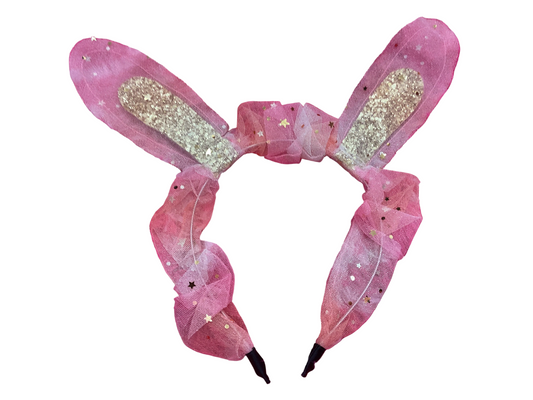 Mesh Glittered ears
