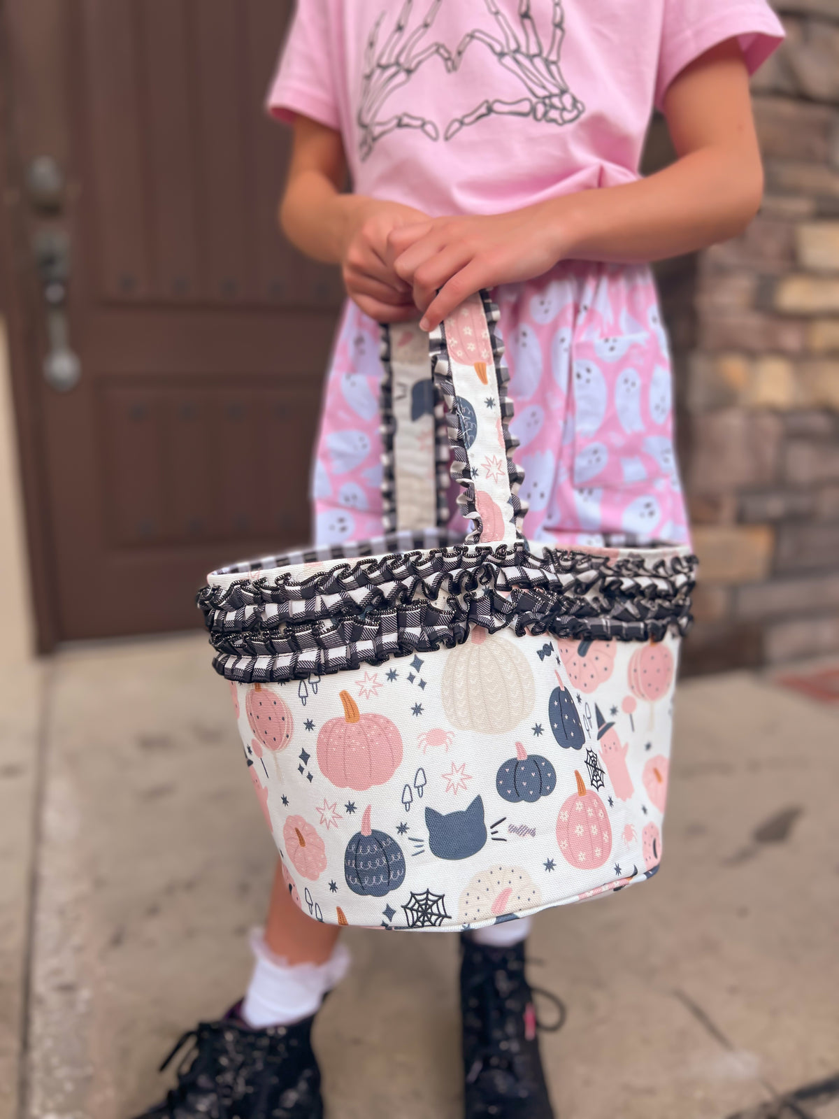 Halloween Basket Bougie Halloween Print