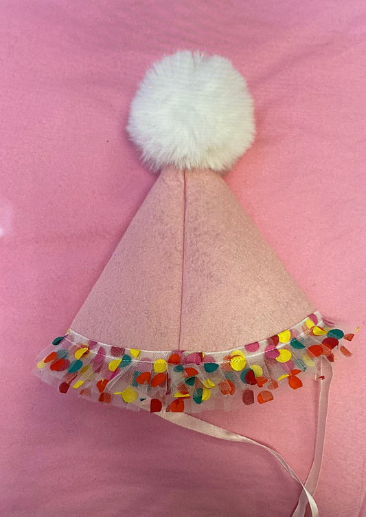 Fancy Shmancy Confetti party hat