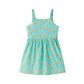 Blue dress with smiling daises