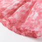 Printed skirt with rubber waist