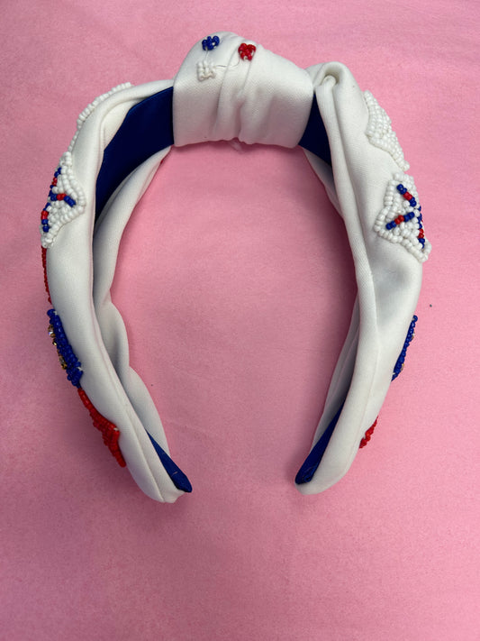 Three wildflower designs USA headband