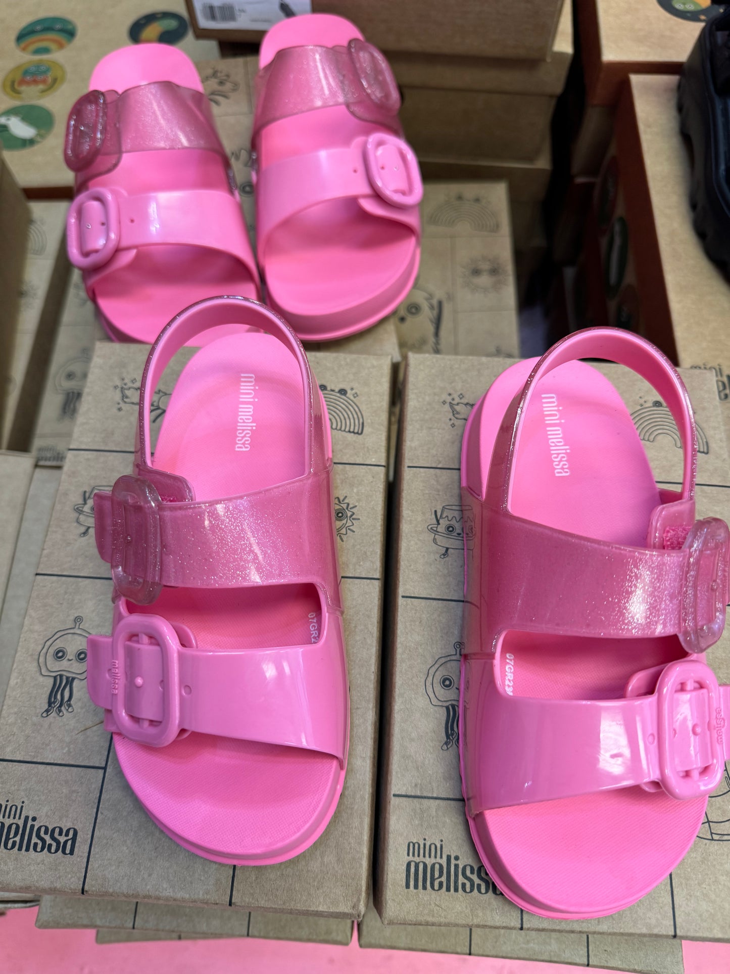 Mini Melissa Cozy Sandal BB pink
