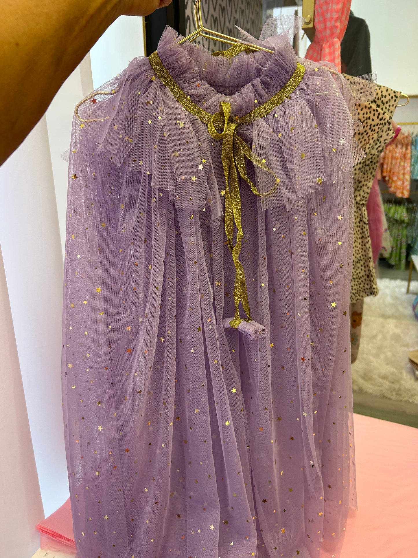Sweet Wink Lavender Star Cape