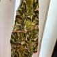 Miki Miette Palm Print Tiered Dress