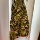 Miki Miette Palm Print Tiered Dress