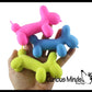1 Scented Balloon Dog Crunchy Sand Filled Stress Ball - Cute
