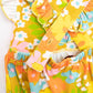 Sixties Summer Floral Pinafore Baby Romper - Baby Clothes