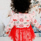 Disco Christmas Long Sleeve Tutu Bodysuit Baby Holiday