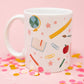 Classroom Icons Teacher Ceramic Mug