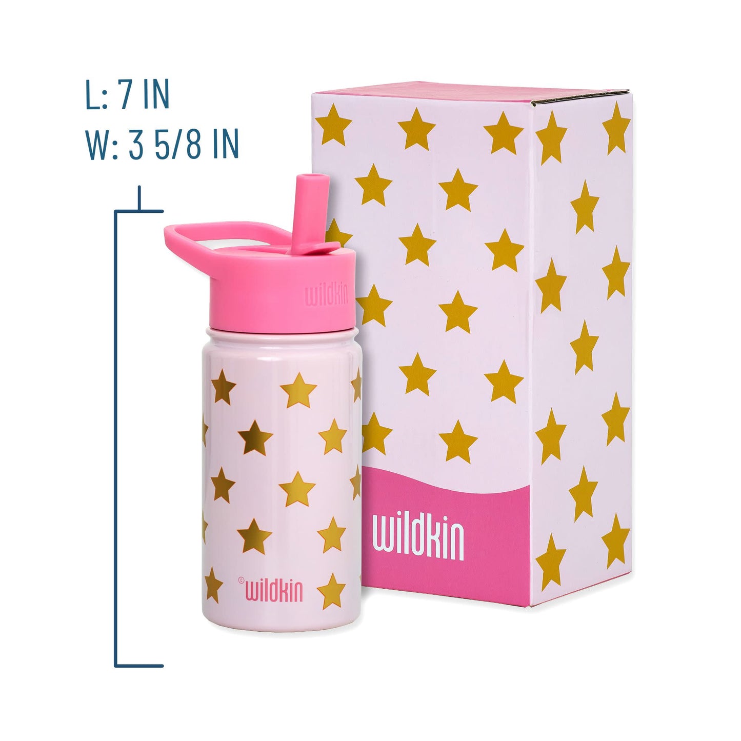 Pink and Gold Stars