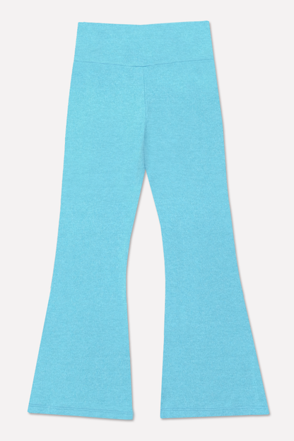 Simply Soft Luxe Flare Legging - Neon Aqua