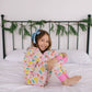 Holiday bow pajamas