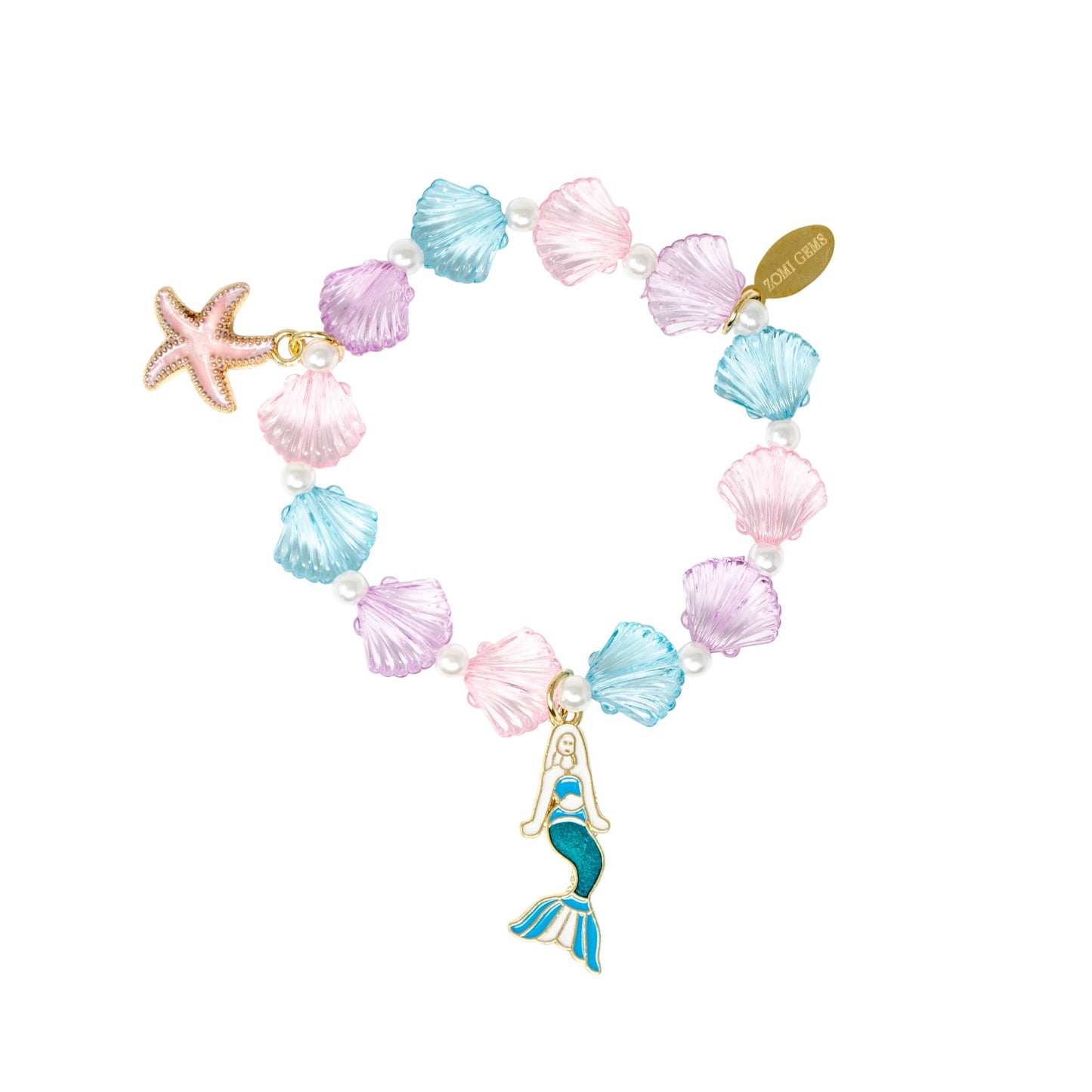 Mermaid Seashell Bracelet Tower