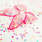 Mesh Shaker Bow - Pretty in Pink