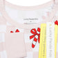 Christmas Bamboo Kids Two Piece Set | Bows & Candy Cane